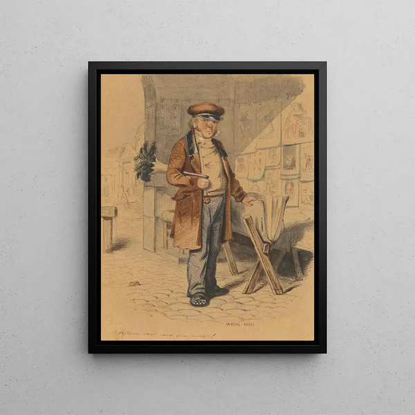 Henri Adan - Prenthandelaar after Karl Girardet.webp