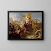 Armide die de christenen bevecht - Henri Antoine de Favanne — ingelijst kunstwerk aan de muur
