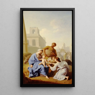 Henri Antoine de Favanne - Rest on the Flight into Egypt.webp