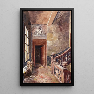 Henri Berthaut - Maison n27 rue du Jour palier de lescalier du premier tage.webp