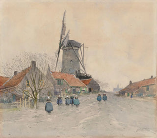 Dans Axel - Henri Cassiers — weergave van het kunstwerk