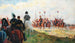 Na de charge, Hanau 1813 - Henri Chartier — weergave van het kunstwerk