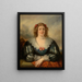 Comtesse L. H. - Henri De Caisne — ingelijst kunstwerk aan de muur