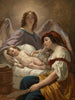 L'ange gardien - Henri De Caisne — weergave van het kunstwerk