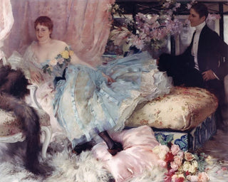 Na het bal - Henri Doucet — weergave van het kunstwerk