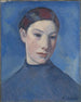Jonge vrouw - Henri Doucet — weergave van het kunstwerk