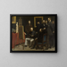 Een atelier in de Batignolles - Henri Fantin-Latour — ingelijst kunstwerk aan de muur
