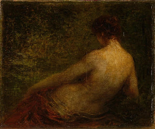 Vrouw naakt vanaf de achterkant - Henri Fantin-Latour — weergave van het kunstwerk