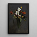 Bloemen van de lente: tulpen, narcissen, hyacinten, narcis en goudsbloemen - Henri Fantin-Latour | Reproduction — ingelijst kunstwerk aan de muur