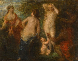 Judgement of Paris - Henri Fantin-Latour — weergave van het kunstwerk