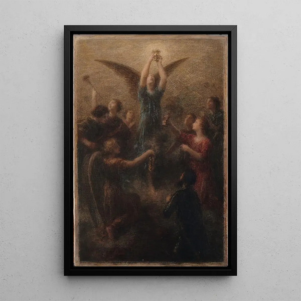 Le Graal, prélude de Lohengrin - Henri Fantin-Latour — ingelijst kunstwerk aan de muur