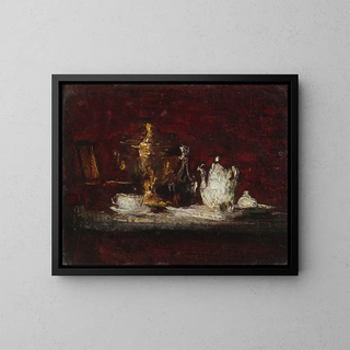 Henri FantinLatour - Nature morte au samovar.webp