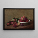Natuurstudie met pruimen - Henri Fantin-Latour — ingelijst kunstwerk aan de muur