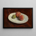 Perziken en pruimen - Henri Fantin-Latour — ingelijst kunstwerk aan de muur