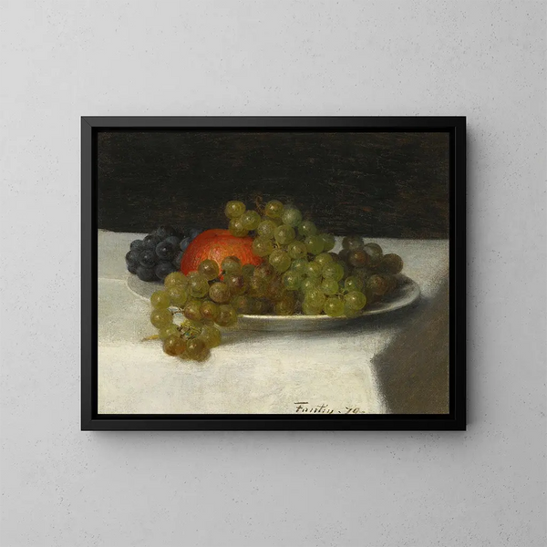 Appels en druiven - Henri Fantin-Latour — ingelijst kunstwerk aan de muur