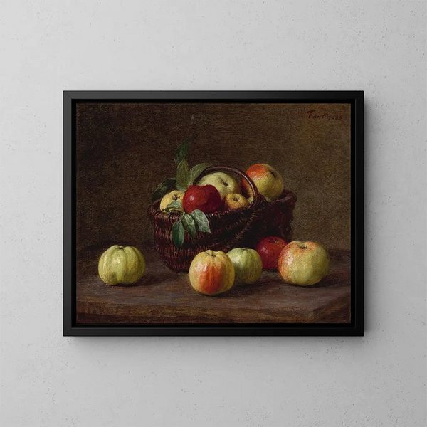 Appels - Henri Fantin-Latour — ingelijst kunstwerk aan de muur