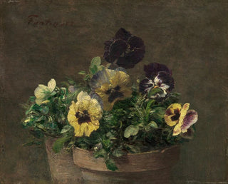 Gedachten in pot - Henri Fantin-Latour — weergave van het kunstwerk
