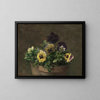Gedachten in pot - Henri Fantin-Latour — ingelijst kunstwerk aan de muur