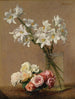 Rozen en lelies - Henri Fantin-Latour — weergave van het kunstwerk