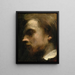 Zelfportret - Henri Fantin-Latour — ingelijst kunstwerk aan de muur