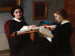 De Twee Zusters - Henri Fantin-Latour — weergave van het kunstwerk
