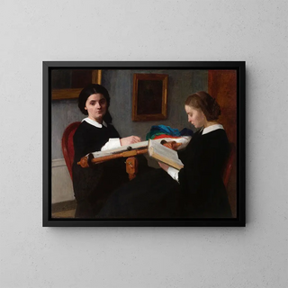 Henri FantinLatour - The Two Sisters.webp