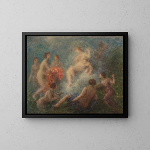 Toilette de Vénus - Henri Fantin-Latour — ingelijst kunstwerk aan de muur