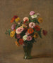 Zinnias - Henri Fantin-Latour — weergave van het kunstwerk