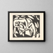 Luchters - Henri Gaudier-Brzeska — ingelijst kunstwerk aan de muur