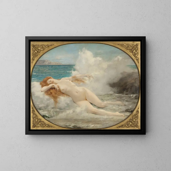 Birth of Venus - Henri Gervex — framed artwork on a wall