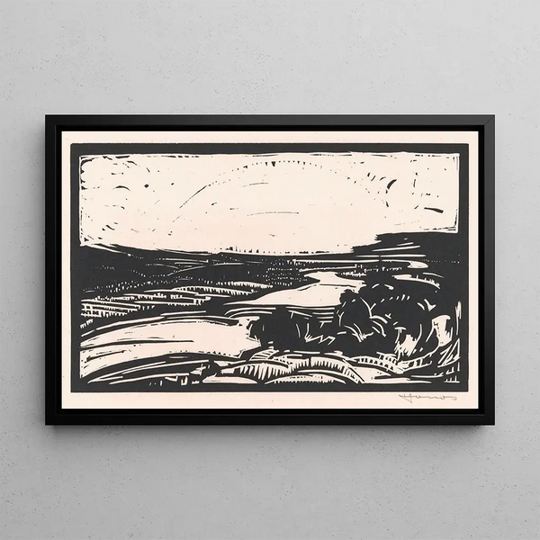 Henri Jonas - Landschap met meanderende rivier.webp