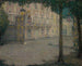La Place de la Carrière au clair de lune - Henri Le Sidaner — weergave van het kunstwerk