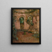 La chapelle rose Montreuil-Bellay - Henri Le Sidaner — ingelijst kunstwerk aan de muur