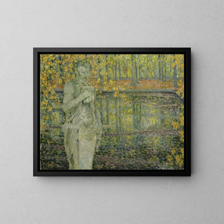 De Oude Faun - Henri Le Sidaner — ingelijst kunstwerk aan de muur