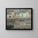 De huizen van de zeelieden, Le Croisic - Henri Le Sidaner — ingelijst kunstwerk aan de muur