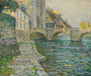 Henri Le Sidaner - Matin Gris Moret.webp