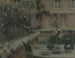 van Het tafel in de witte tuin in Gerberoy - Henri Le Sidaner — weergave van het kunstwerk