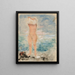 badende vrouw - Henri Lebasque — ingelijst kunstwerk aan de muur