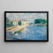 La Marne Lagny - Henri Lebasque — ingelijst kunstwerk aan de muur