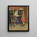 De leeuw van de piano Marthe en Nono - Henri Lebasque — ingelijst kunstwerk aan de muur