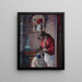 De kapsel - Henri Lebasque — ingelijst kunstwerk aan de muur