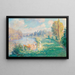 Op de oevers van de Marne - Henri Lebasque — ingelijst kunstwerk aan de muur