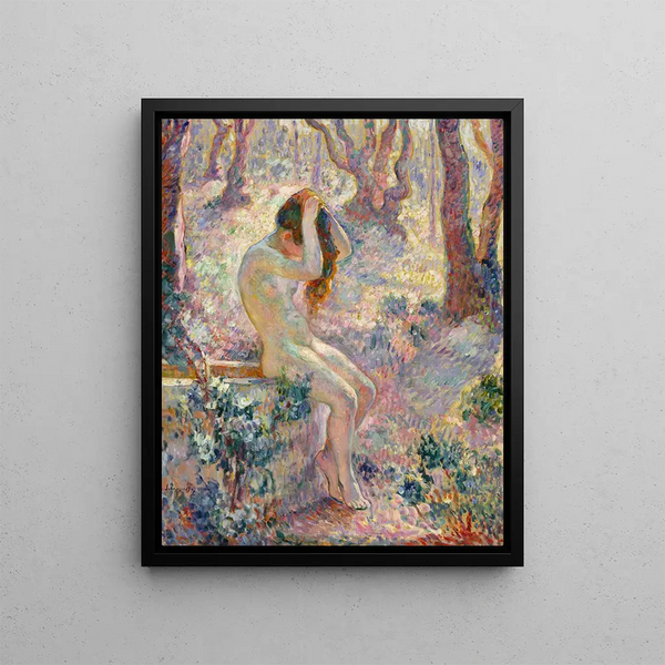 Henri Lebasque - Young Nude Seated on the Edge of a Well.webp