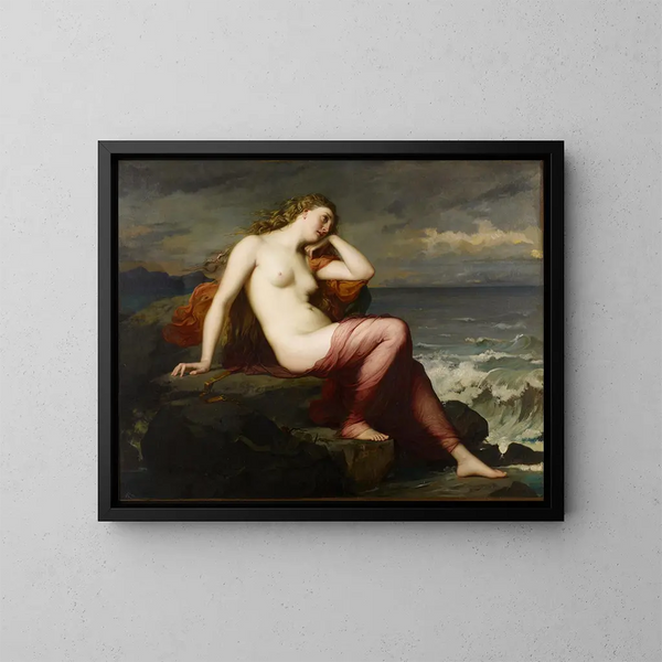 Calypso - Henri Lehmann — framed artwork on a wall