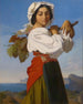 Mariuccia - Henri Lehmann — weergave van het kunstwerk