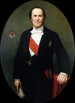Portret van baron Haussmann 1809-1891 prefect van de Seine 1853-1870 - Henri Lehmann — weergave van het kunstwerk