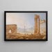 Vue du Forum avec l'arc de Septime Sévère - Henri Lévêque — ingelijst kunstwerk aan de muur