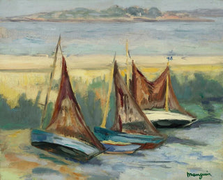 Henri Manguin - Voiliers  mare basse.webp