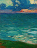 Aan de rand van de zee - Henri Martin — weergave van het kunstwerk