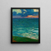 Aan de rand van de zee - Henri Martin — ingelijst kunstwerk aan de muur